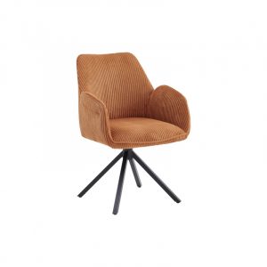 chaise pivotante teracota terracotta