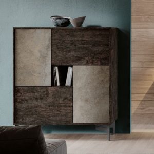 buffet kubo bois et spatule design couleur au choix