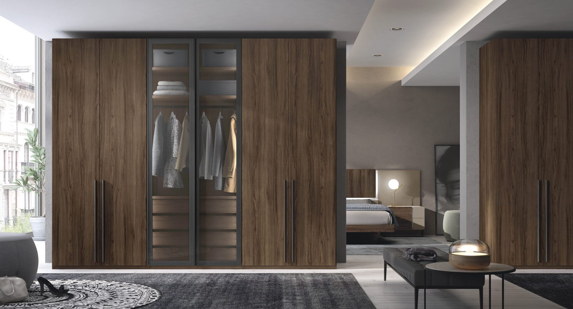 armoire foncé chic sur mesure