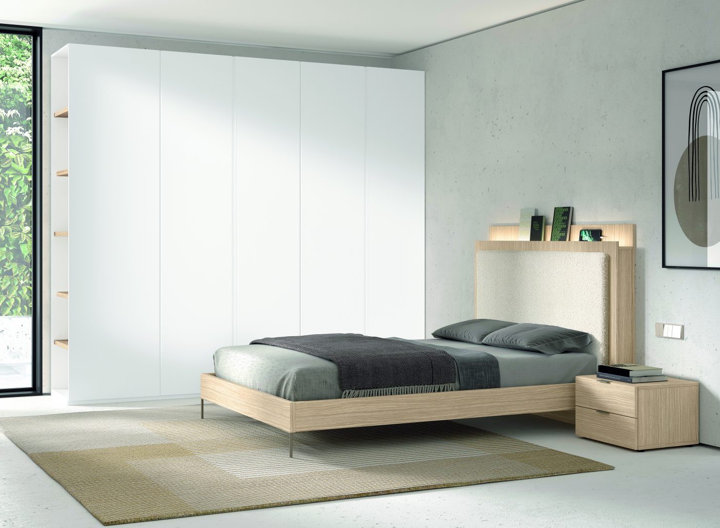 placard blanc pour chambre