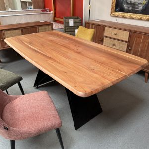 table en acacia bois massif