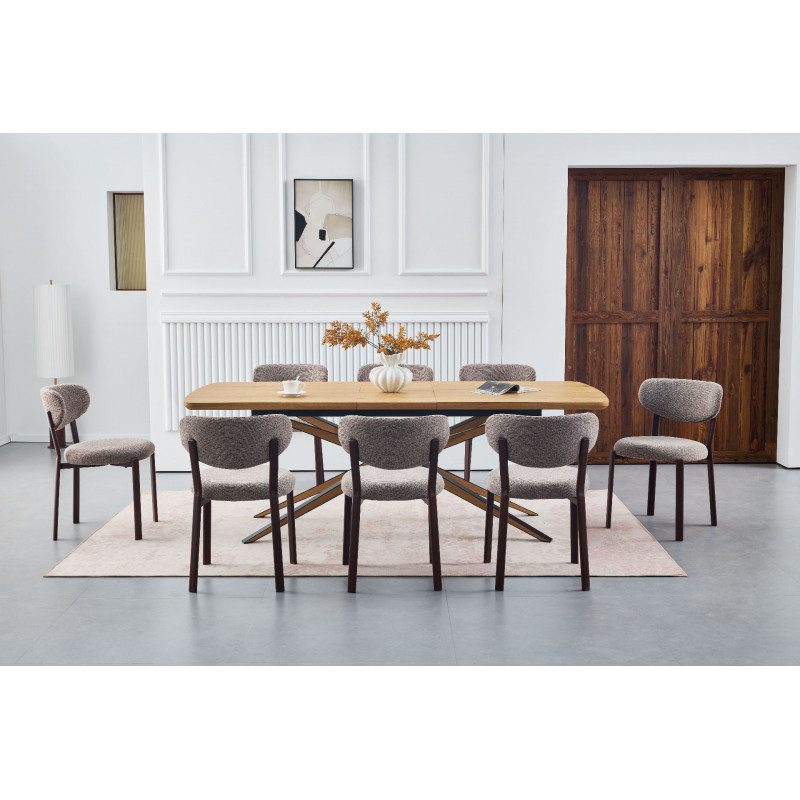 ensemble chaise tissus